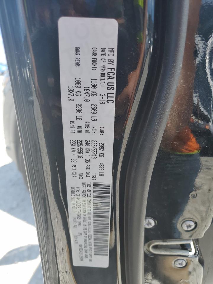 2018 Jeep Compass Limited VIN: 3C4NJDCB9JT349069 Lot: 60845354