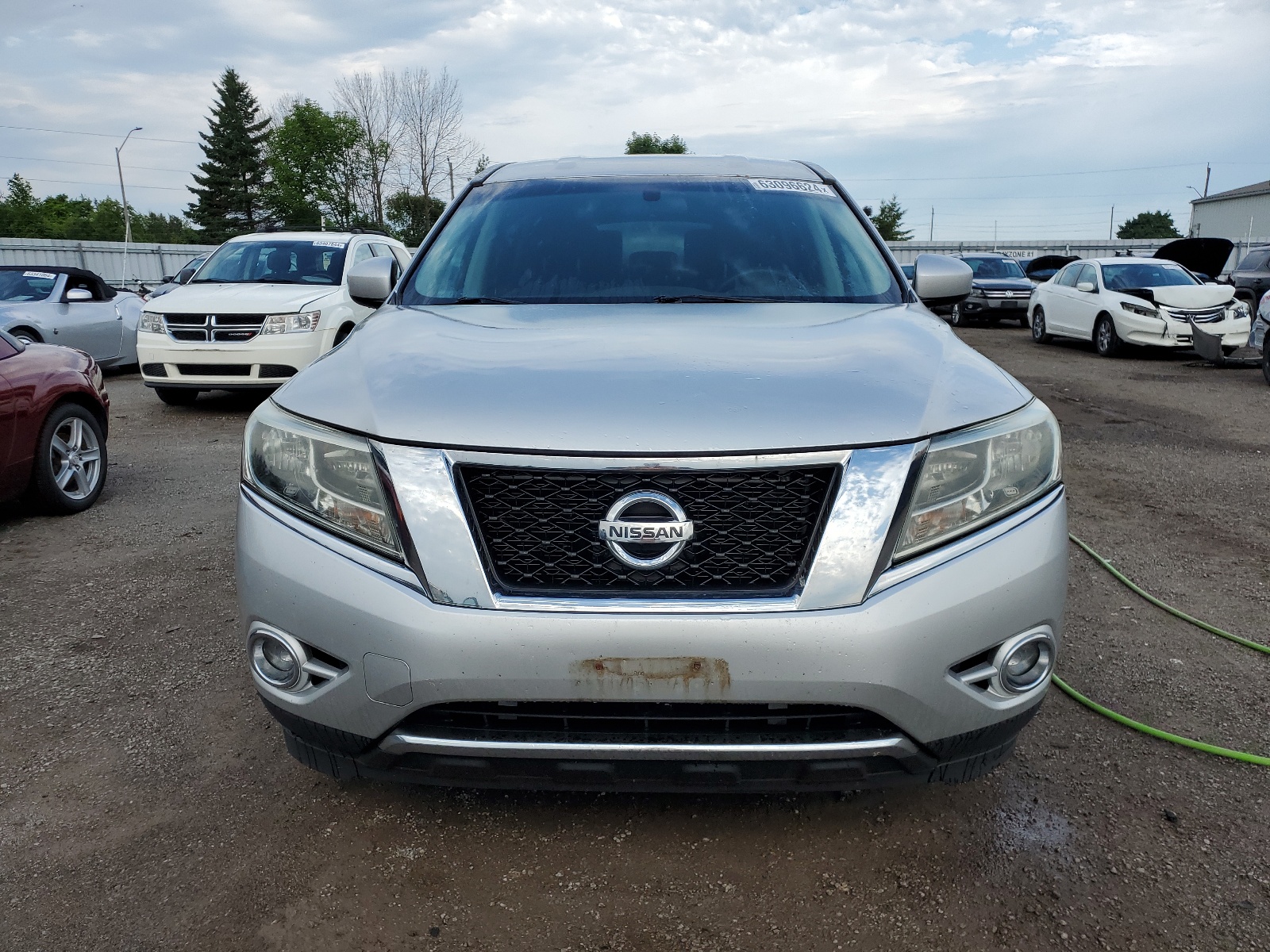 2014 Nissan Pathfinder S vin: 5N1AR2MM0EC690417