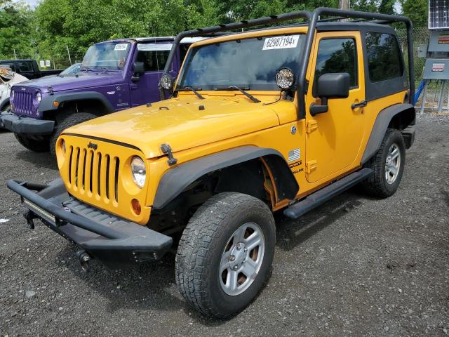 Позашляховики JEEP WRANGLER 2012 Жовтий