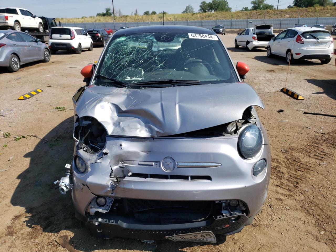 2018 Fiat 500 Electric VIN: 3C3CFFGE2JT374957 Lot: 63768444