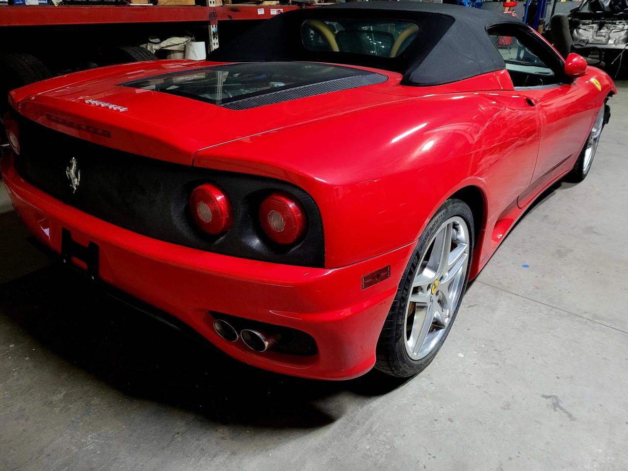 2003 Ferrari 360 Spider VIN: ZFFYT53A630133377 Lot: 65295044