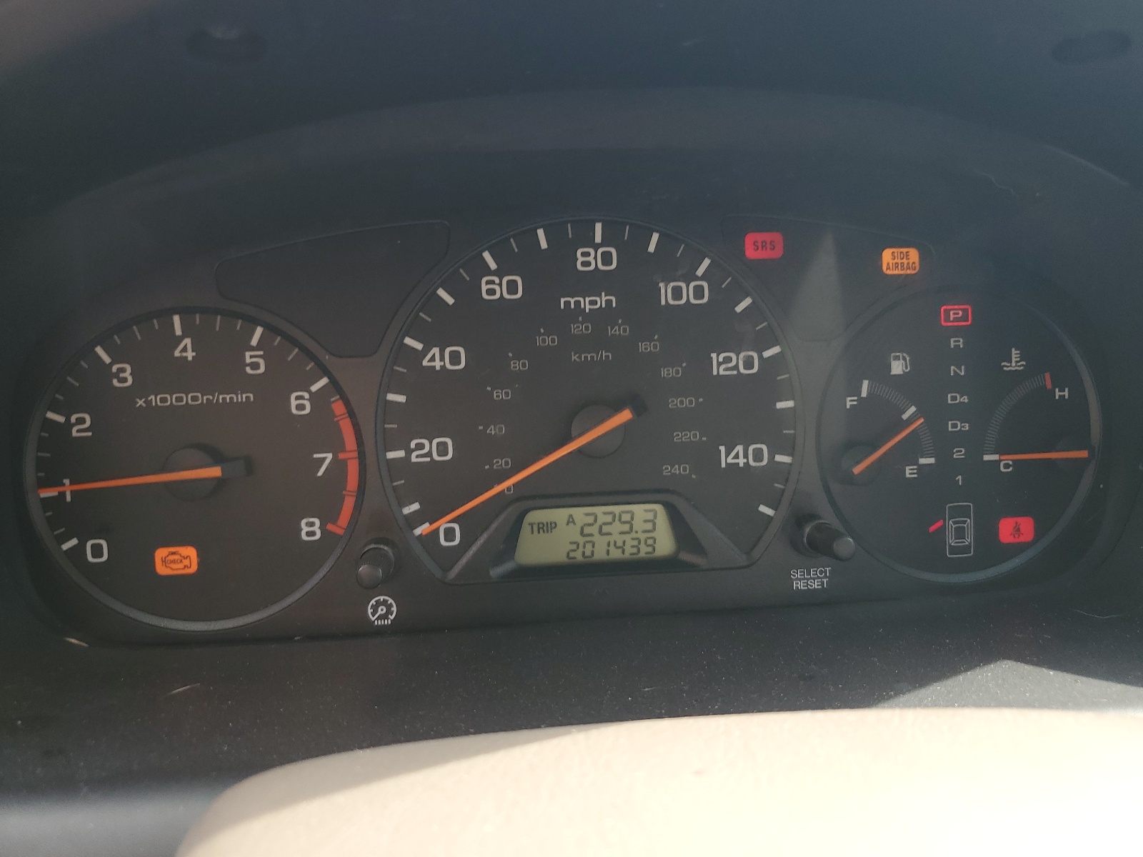 1HGCG5661YA153317 2000 Honda Accord Ex