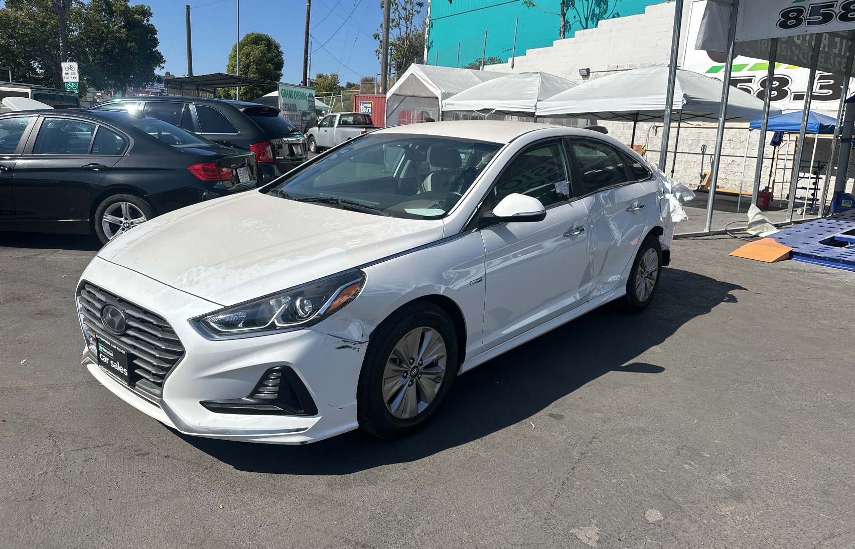 2019 Hyundai Sonata Hybrid vin: KMHE24L38KA088771