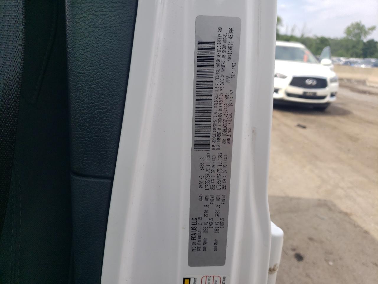 2020 Jeep Wrangler Unlimited Sport VIN: 1C4HJXDG7LW197430 Lot: 64658024