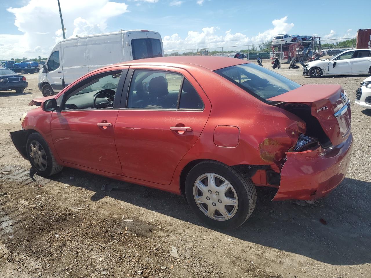 2010 Toyota Yaris VIN: JTDBT4K33A1381353 Lot: 63209174