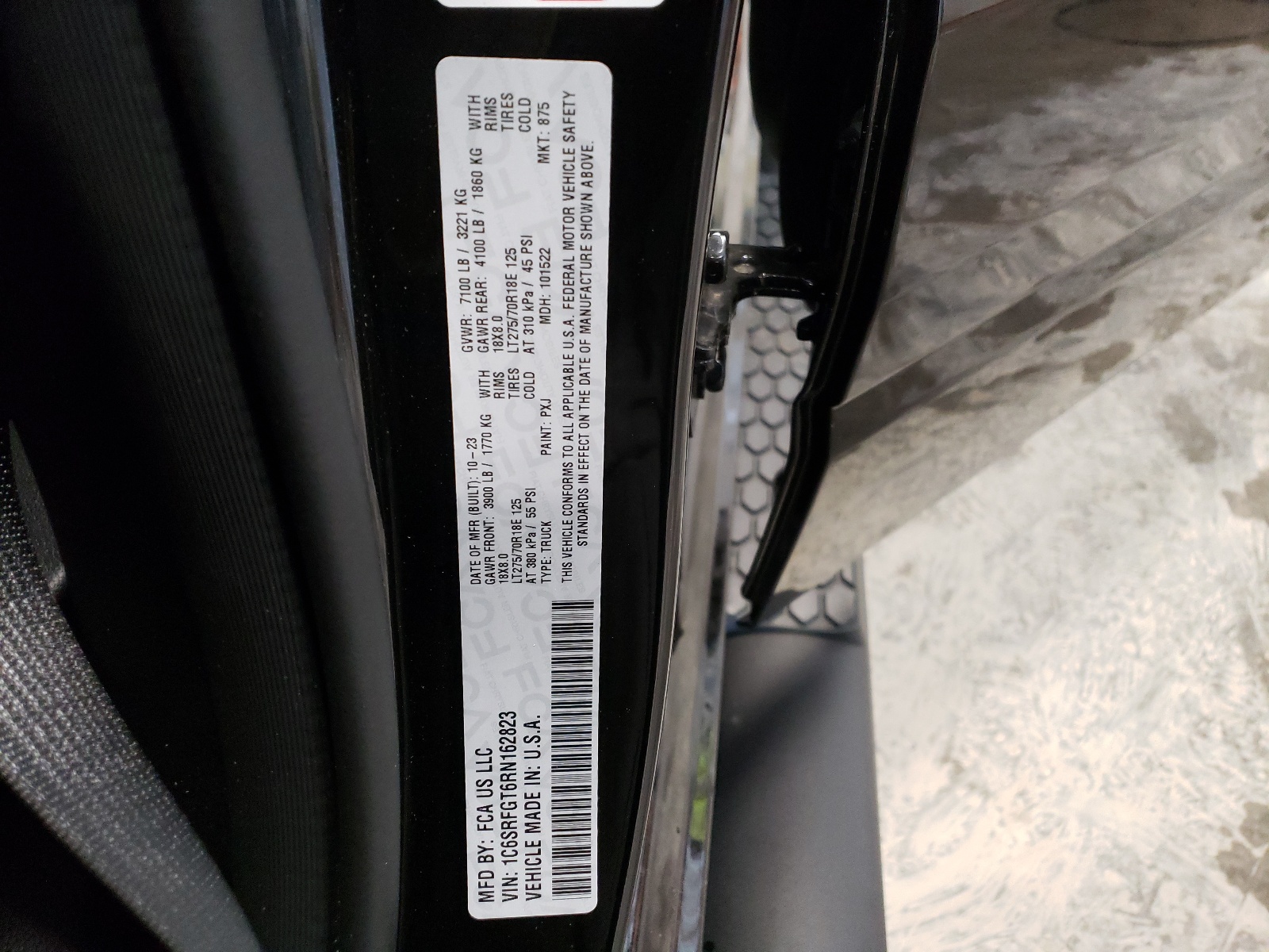 1C6SRFGT6RN162823 2024 Ram 1500 Tradesman