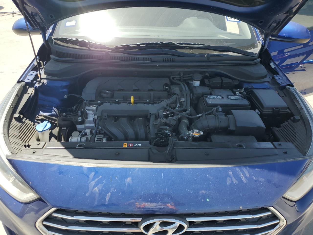 2020 Hyundai Accent Se VIN: 3KPC24A6XLE112365 Lot: 61505754