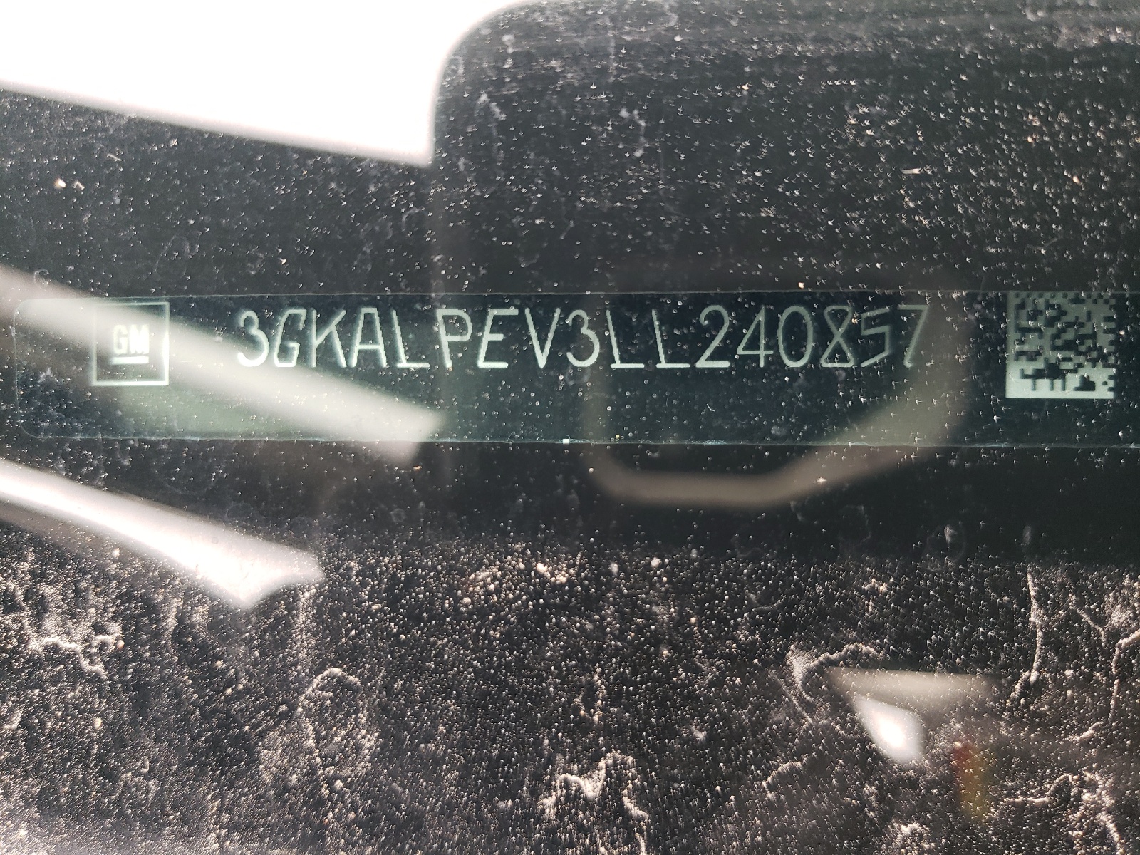 3GKALPEV3LL240857 2020 GMC Terrain Slt