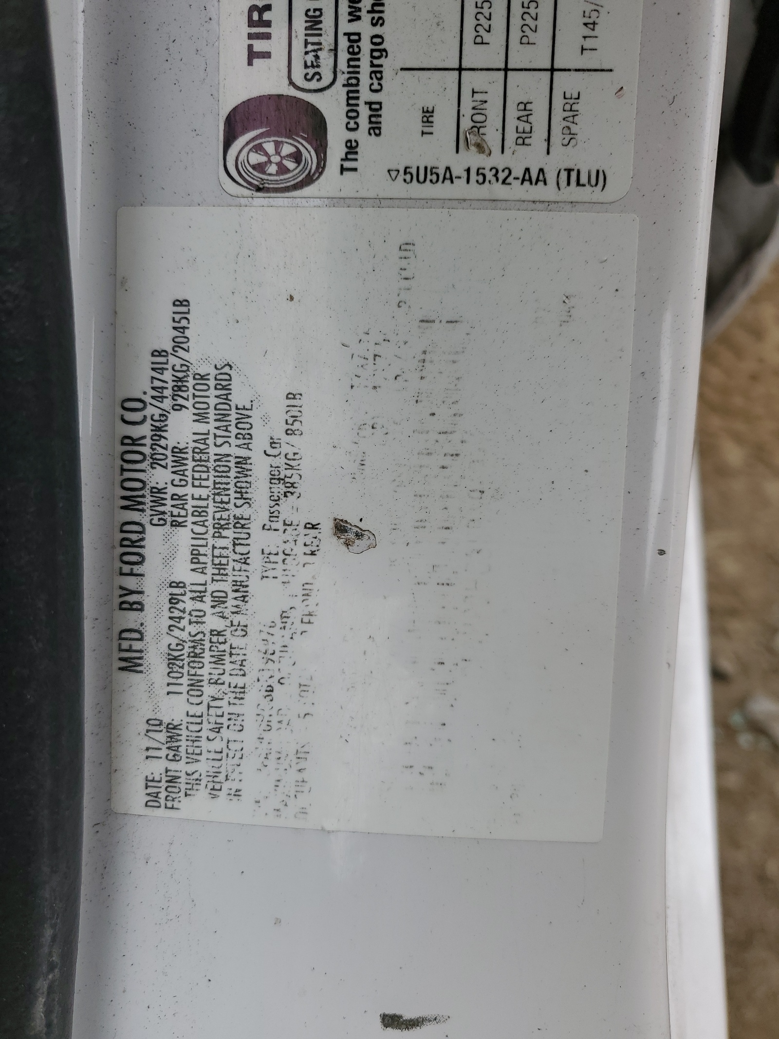 3FAHP0HG3BR196976 2011 Ford Fusion Se