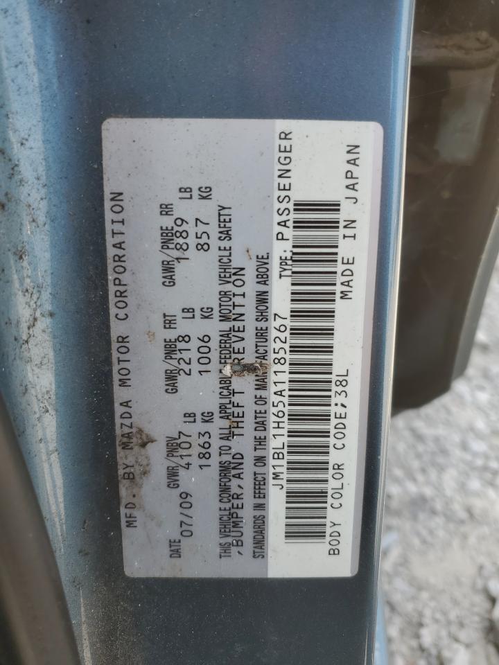 2010 Mazda 3 S VIN: JM1BL1H65A1185267 Lot: 64609834