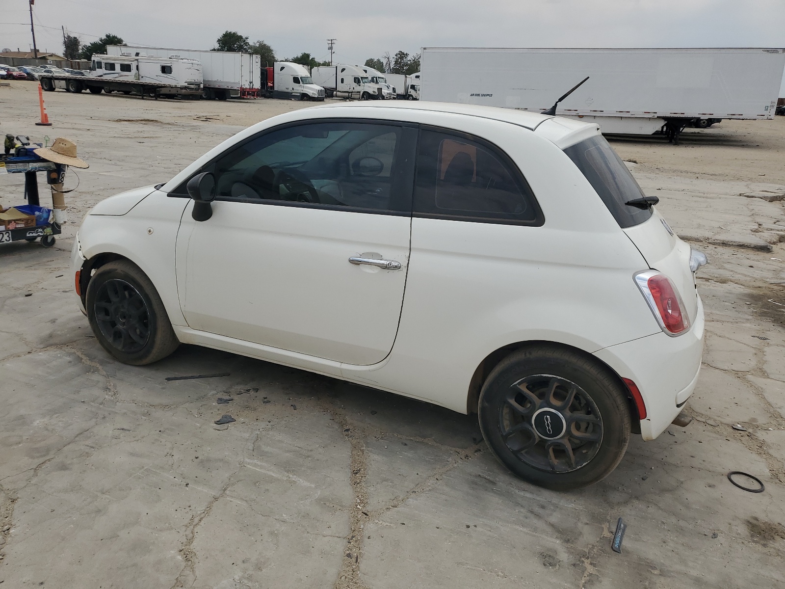 2012 Fiat 500 Pop vin: 3C3CFFARXCT112506