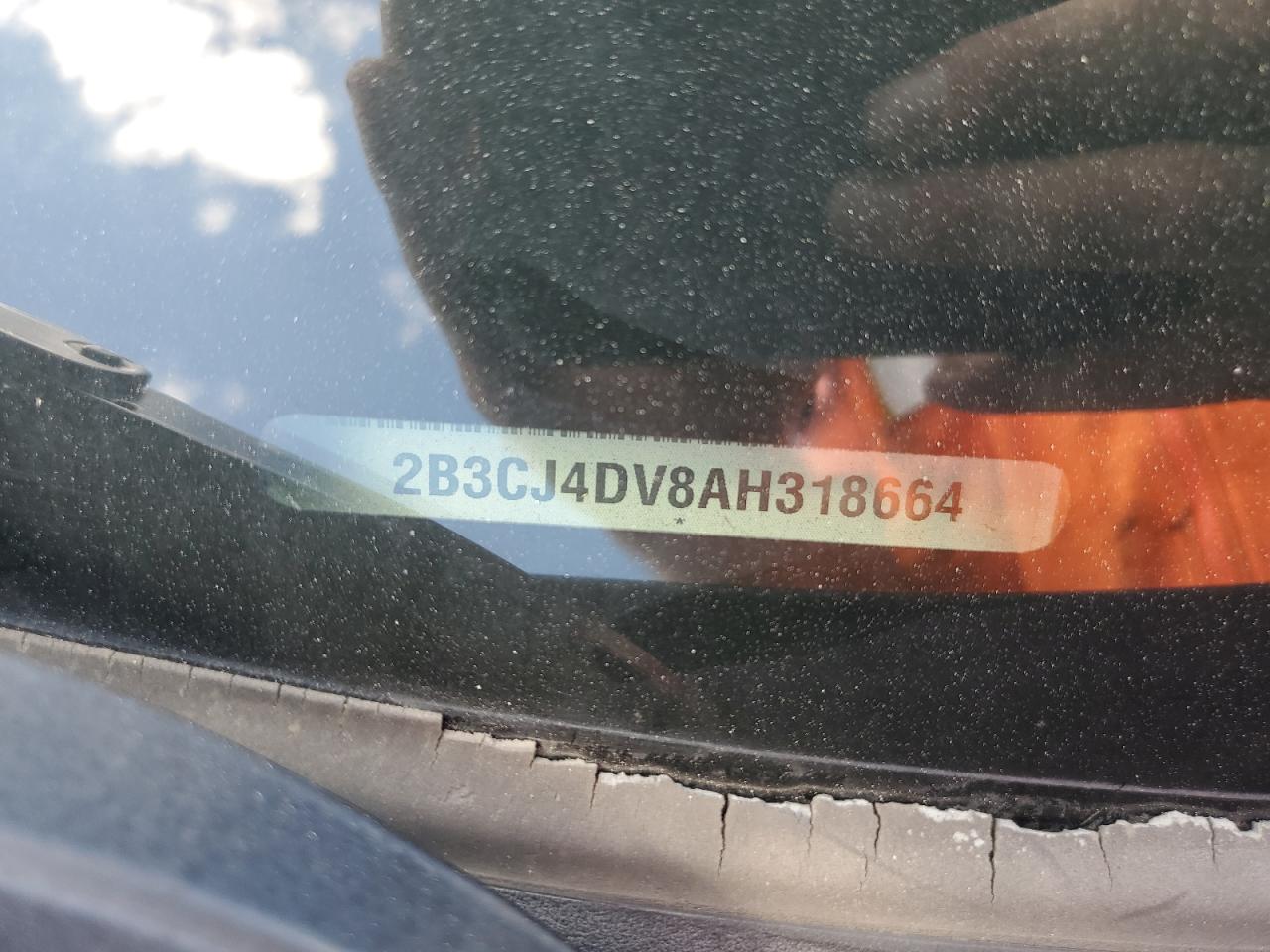 2010 Dodge Challenger Se VIN: 2B3CJ4DV8AH318664 Lot: 62720964