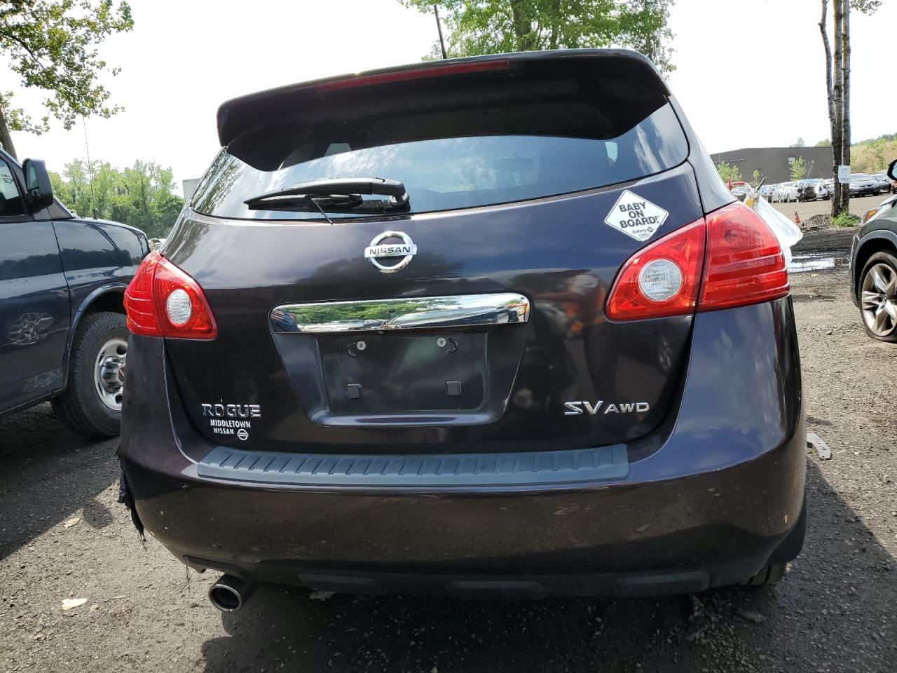 2013 Nissan Rogue S VIN: JN8AS5MV6DW640318 Lot: 64742994