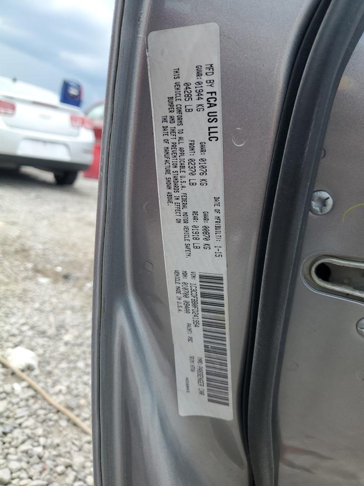 2015 Dodge Dart Sxt VIN: 1C3CDFBB0FD241954 Lot: 62885814