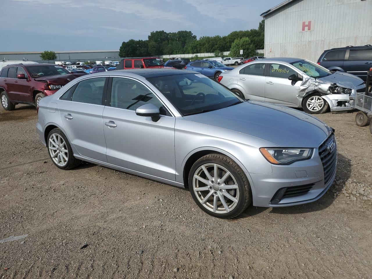 2015 Audi A3 Premium Plus VIN: WAUEFGFF1F1031329 Lot: 62221734