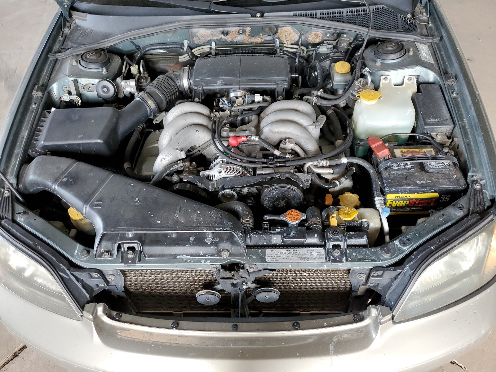 4S3BH896617640262 2001 Subaru Legacy Outback H6 3.0 Vdc