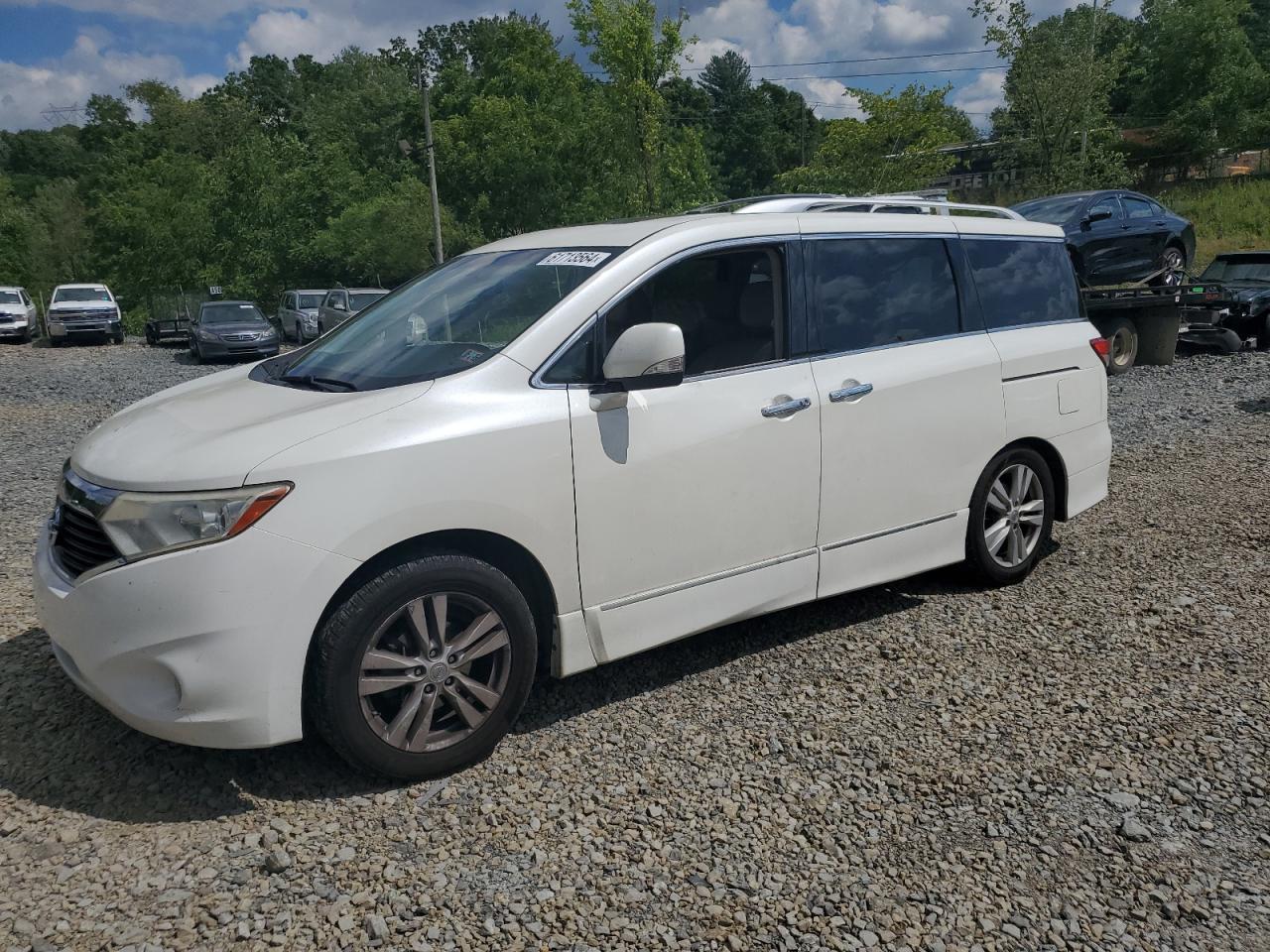 2011 Nissan Quest S VIN: JN8AE2KP1B9007022 Lot: 61713564