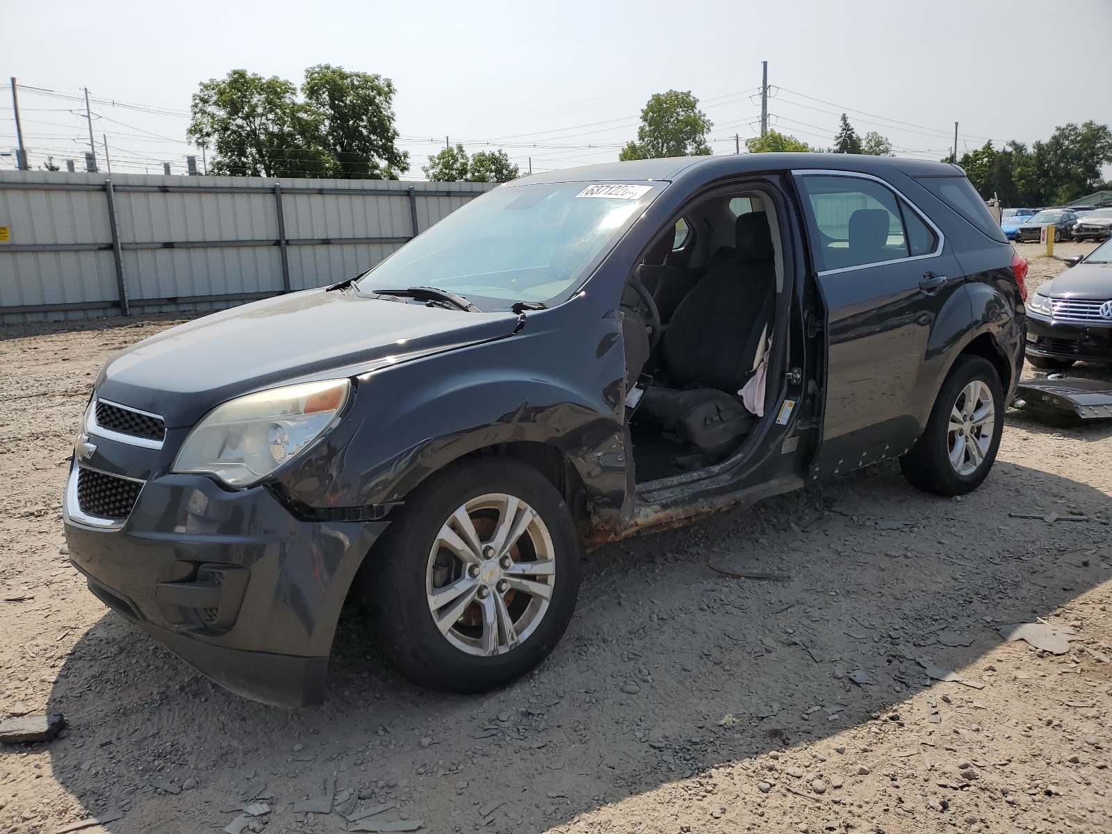 2013 Chevrolet Equinox Ls vin: 2GNFLCEK7D6314147