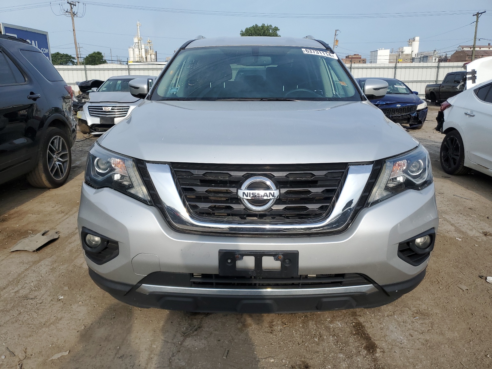 2018 Nissan Pathfinder S vin: 5N1DR2MM6JC635638