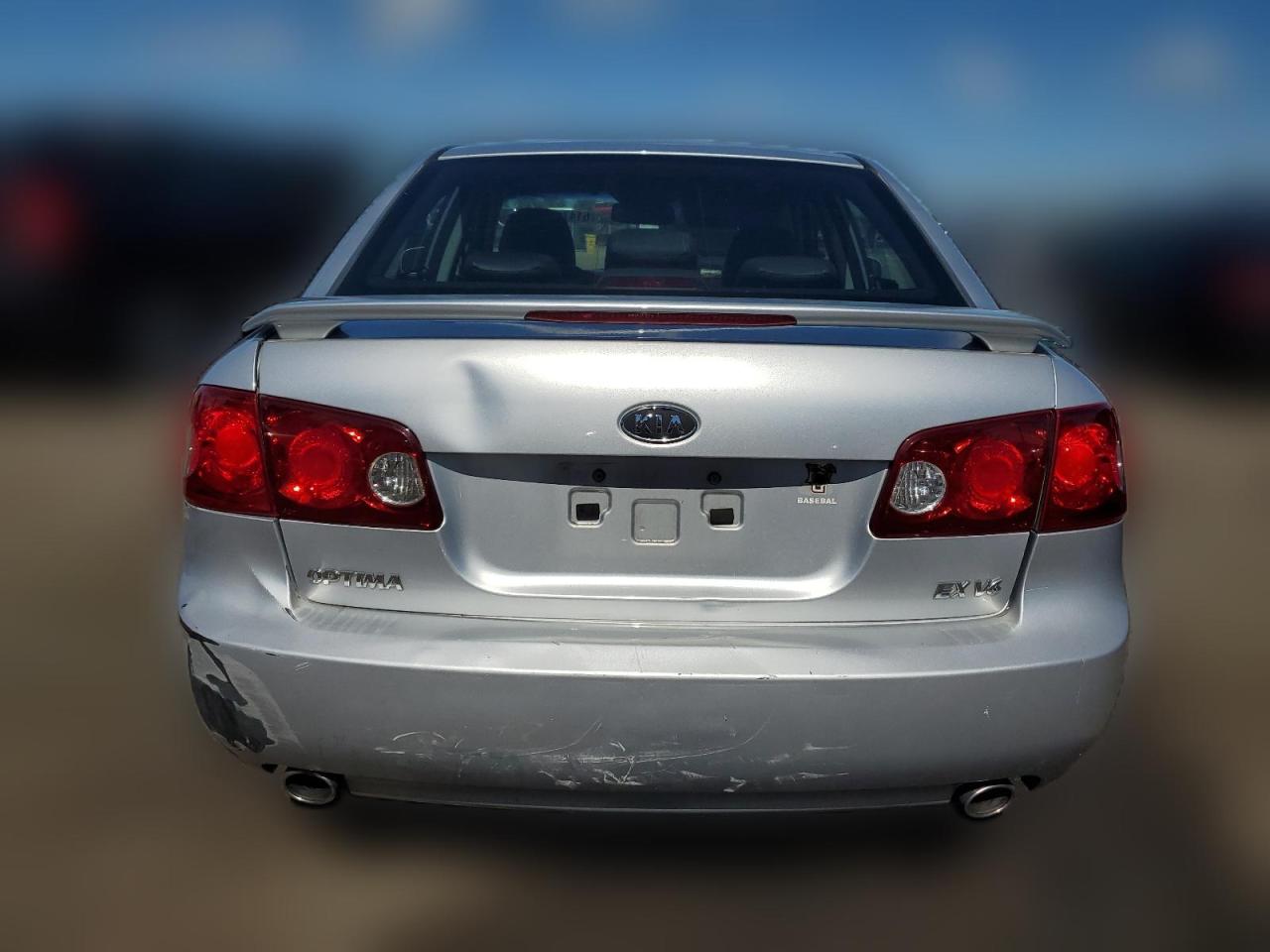 2006 Kia Optima Lx VIN: KNAGE124865057142 Lot: 61471874