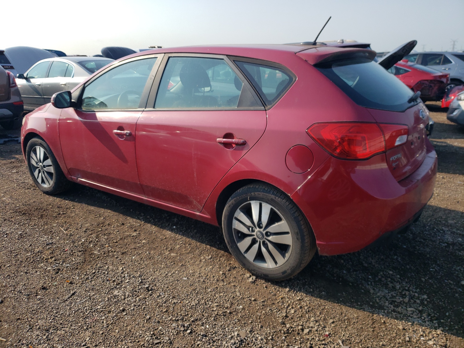 2013 Kia Forte Ex vin: KNAFU5A27D5650011