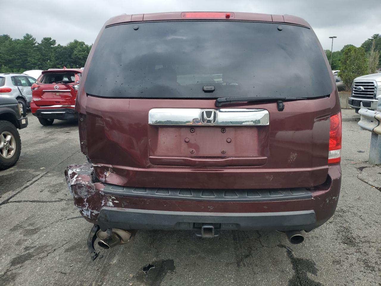 2009 Honda Pilot Ex VIN: 5FNYF48449B027569 Lot: 62416574