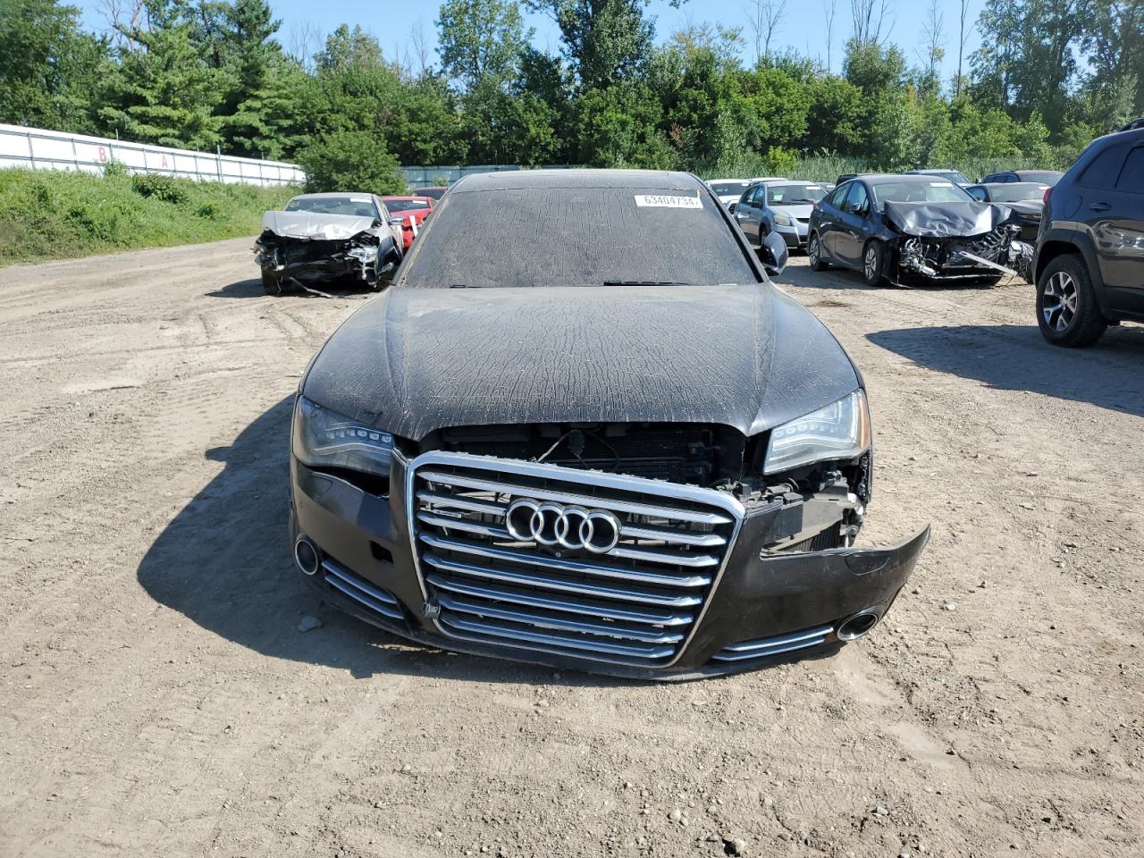 2014 Audi A8 L Quattro VIN: WAUR2AFD2EN002163 Lot: 63404734