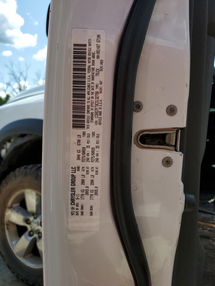 2012 Dodge Ram 1500 St VIN: 1C6RD7FT8CS132798 Lot: 63083334