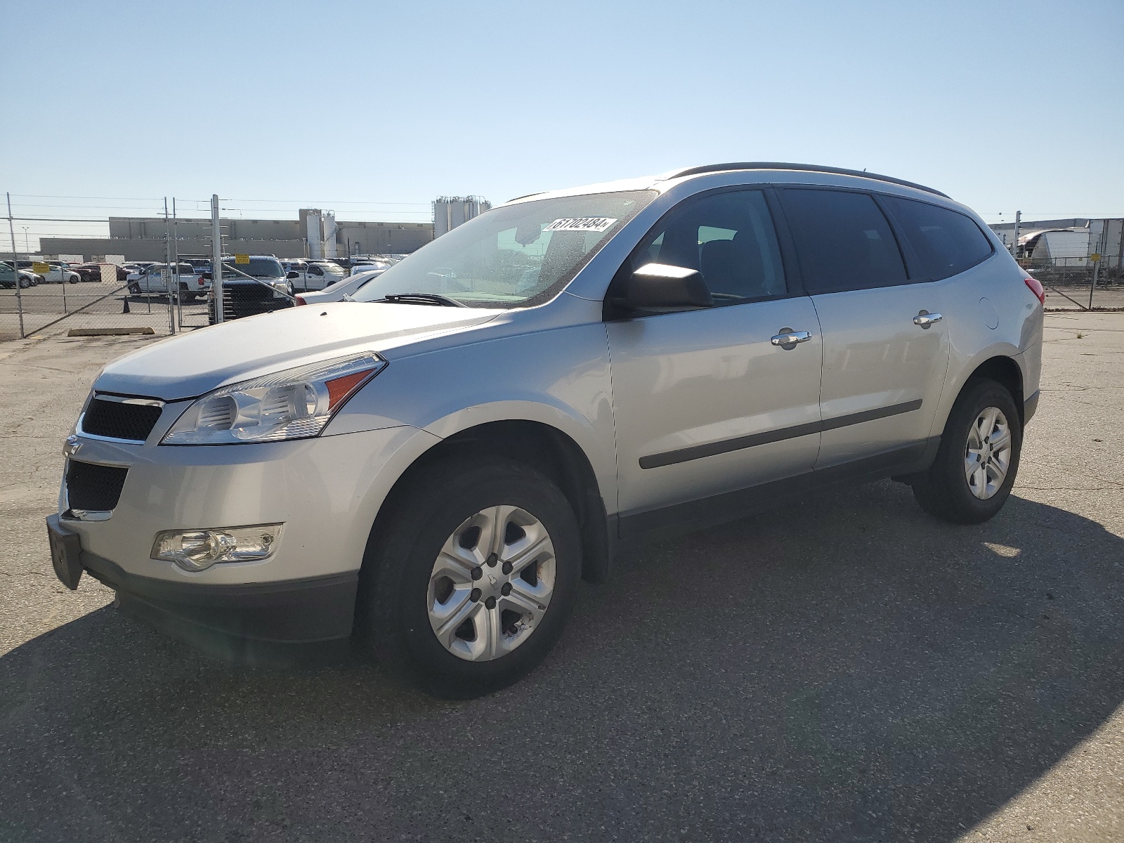 2012 Chevrolet Traverse Ls vin: 1GNKRFED6CJ196500