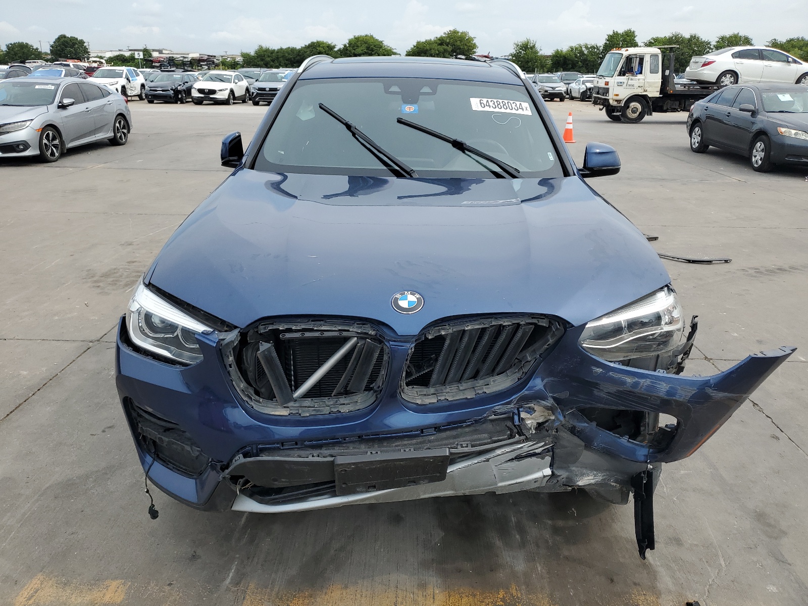 2021 BMW X3 xDrive30I vin: 5UXTY5C01M9H70810