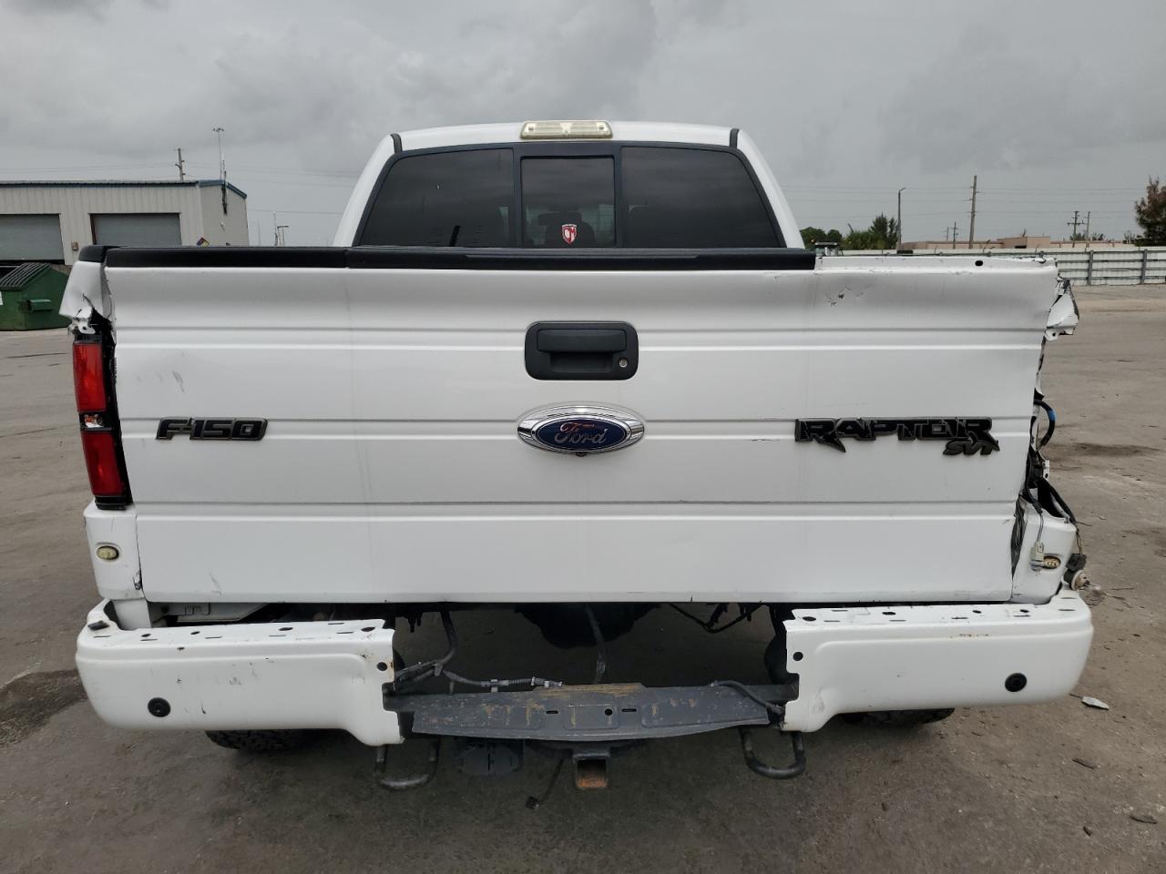 2013 Ford F150 Svt Raptor VIN: 1FTFW1R61DFB09897 Lot: 62761954