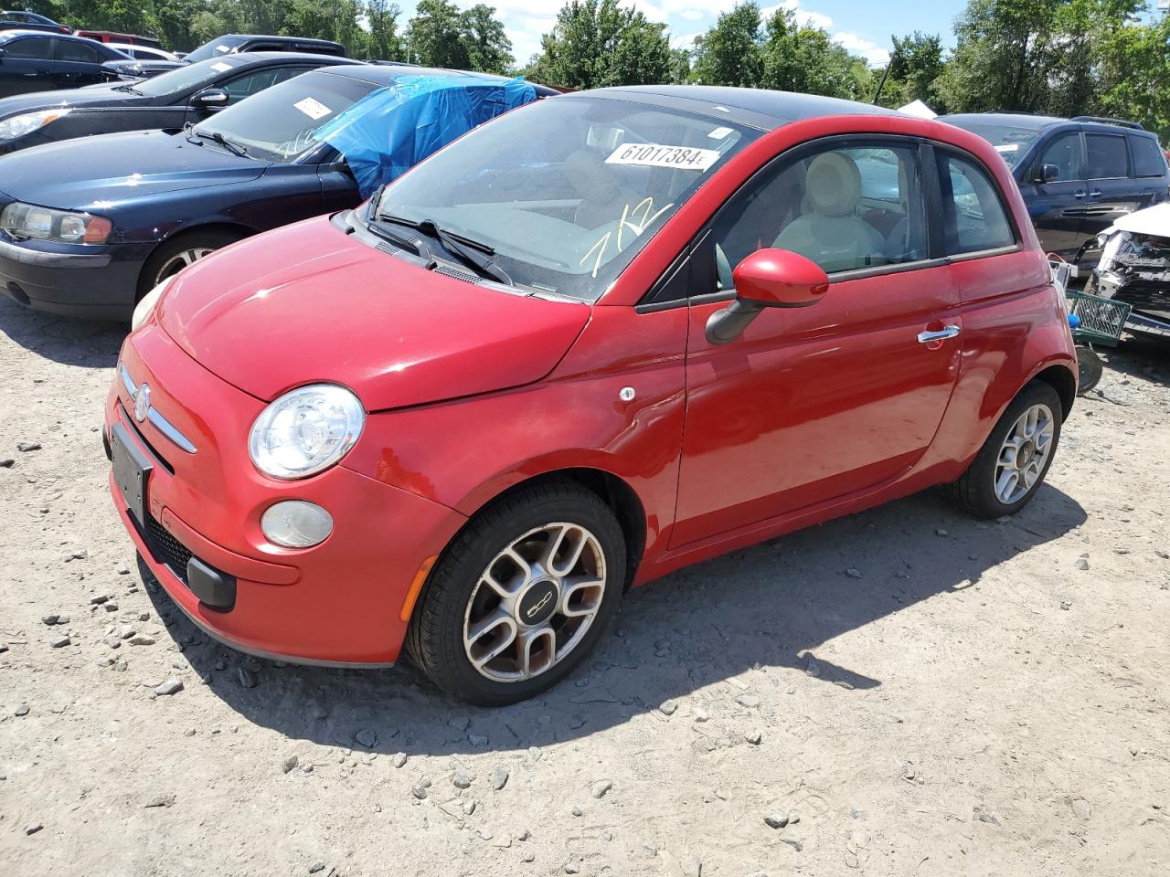 2012 Fiat 500 Pop VIN: 3C3CFFAR5CT141976 Lot: 61017384