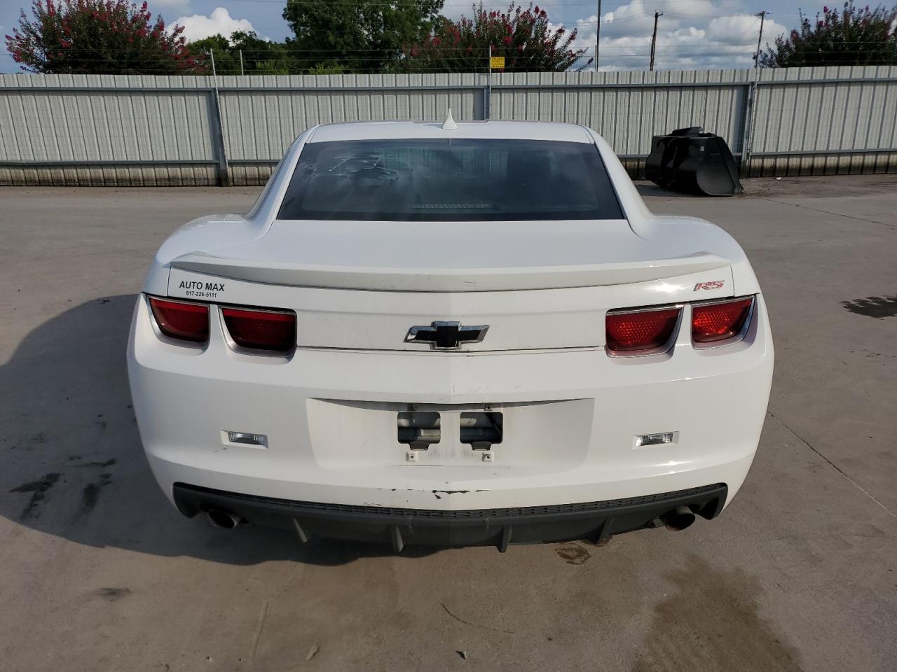 2013 Chevrolet Camaro Lt VIN: 2G1FB1E30D9201530 Lot: 64702024