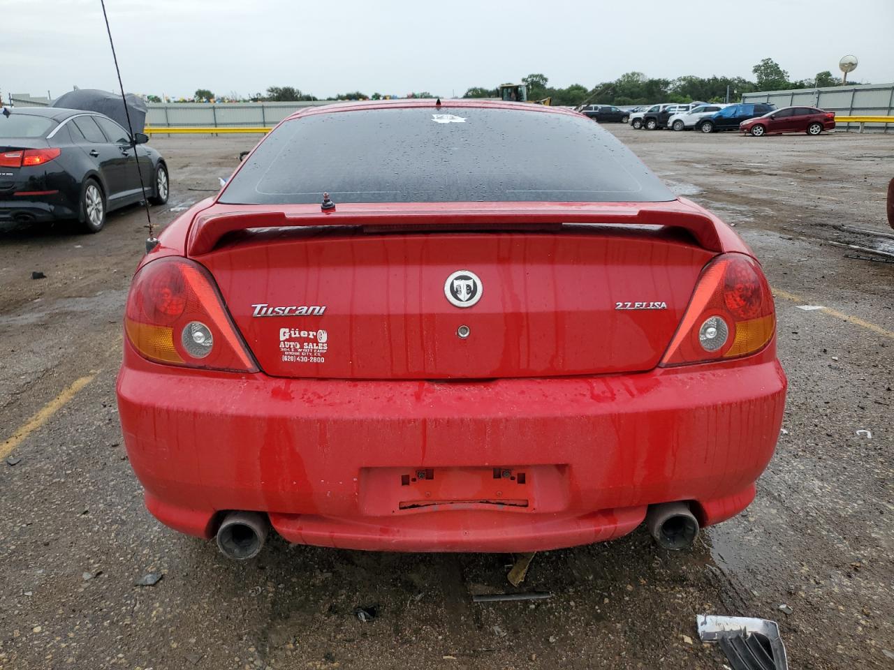 2003 Hyundai Tiburon Gt VIN: KMHHN65F13U006743 Lot: 61529754