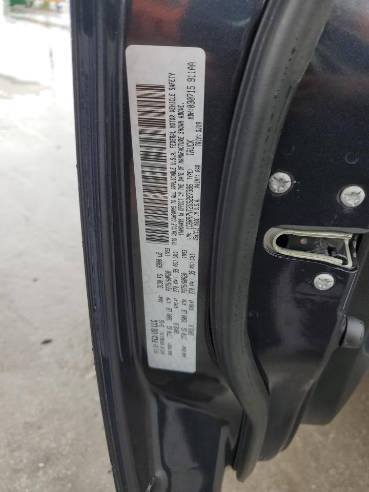 2016 Ram 1500 Laramie VIN: 1C6RR7NT2GS287386 Lot: 64635744