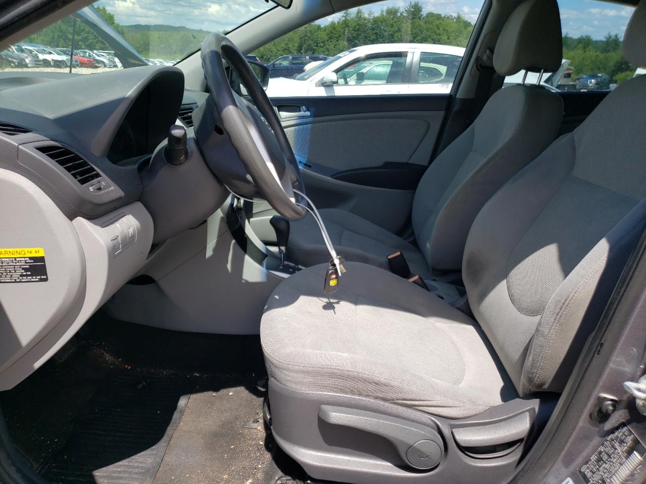 2013 Hyundai Accent Gls VIN: KMHCT4AE3DU491552 Lot: 61432384