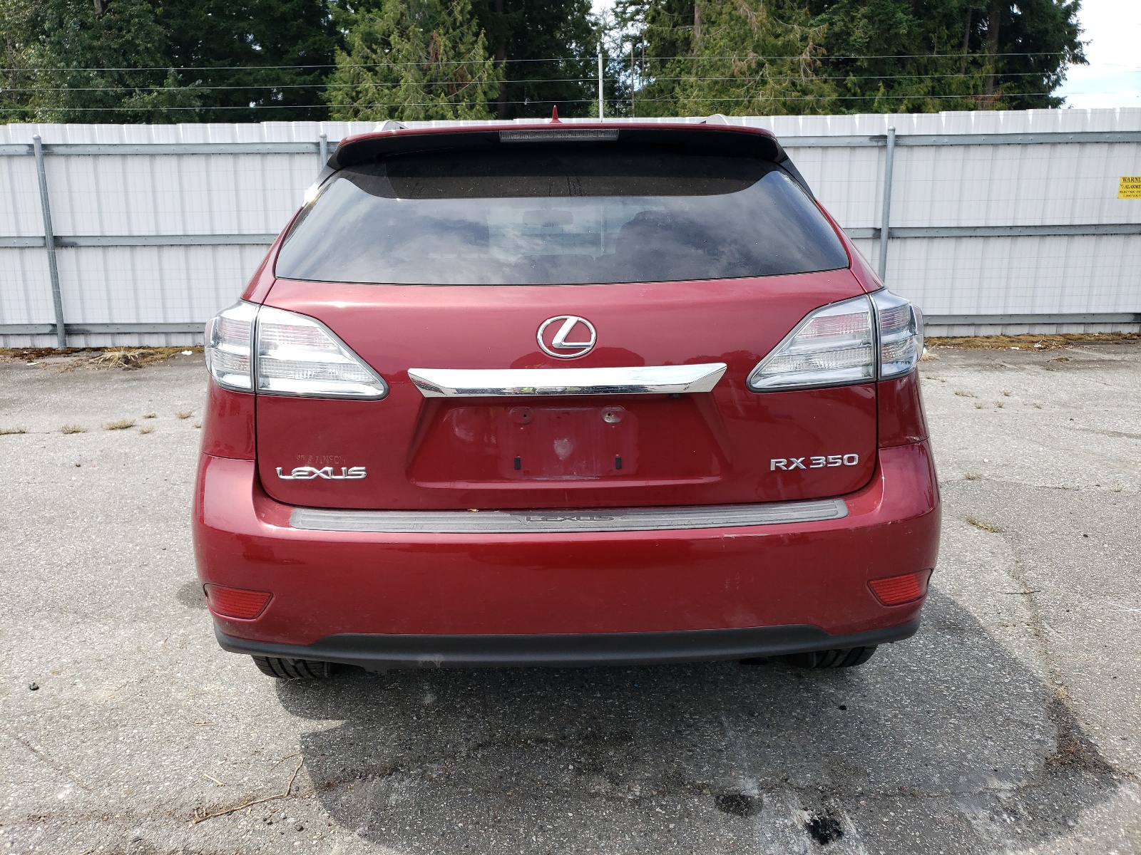 2T2BK1BA6AC002191 2010 Lexus Rx 350