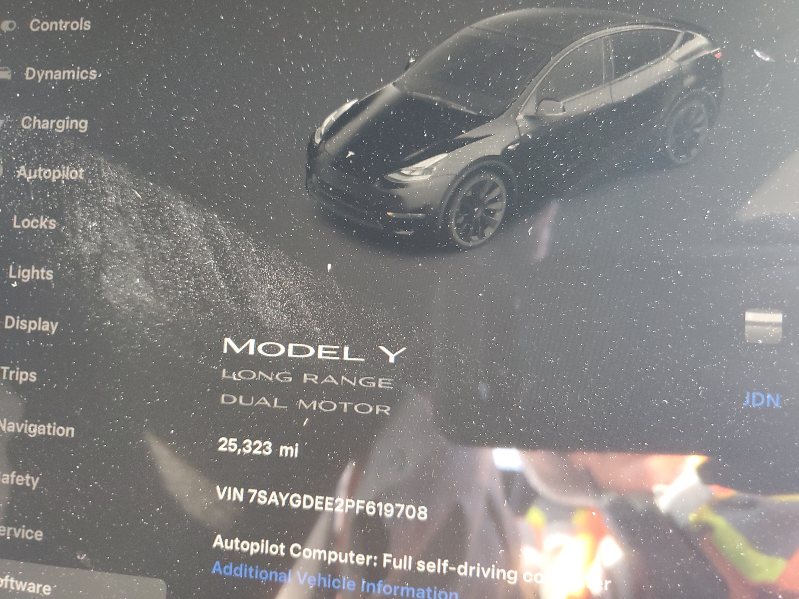 7SAYGDEE2PF619708 2023 Tesla Model Y