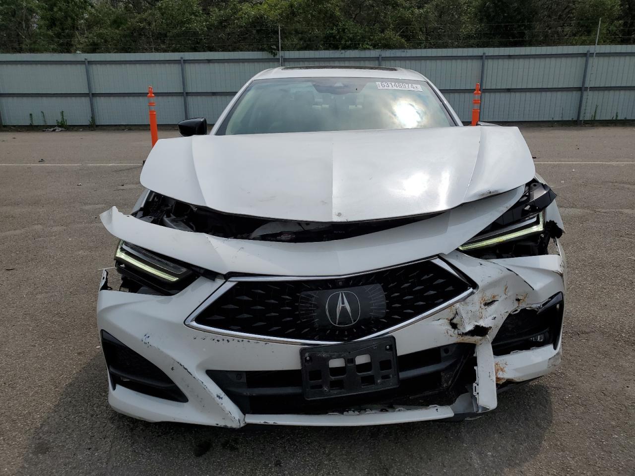 2021 Acura Tlx Advance VIN: 19UUB5F67MA005248 Lot: 63148974