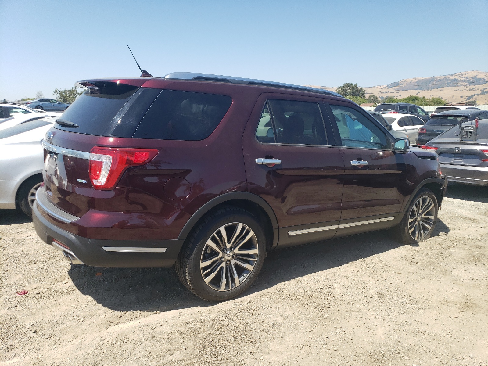 1FM5K8HT4KGA90420 2019 Ford Explorer Platinum