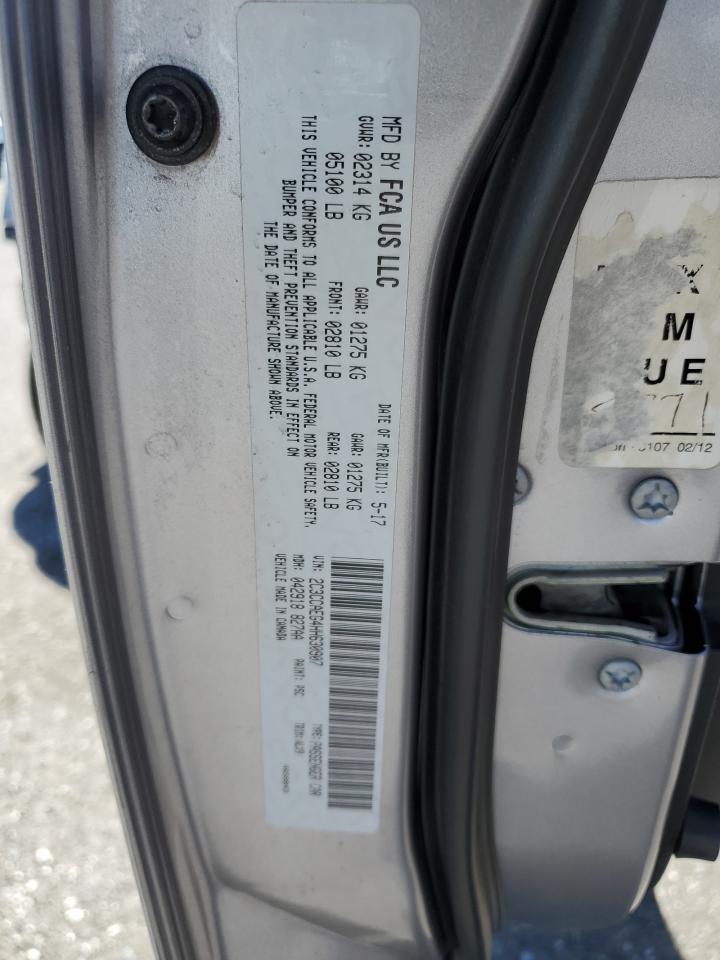 2017 Chrysler 300C VIN: 2C3CCAEG4HH630907 Lot: 61487334