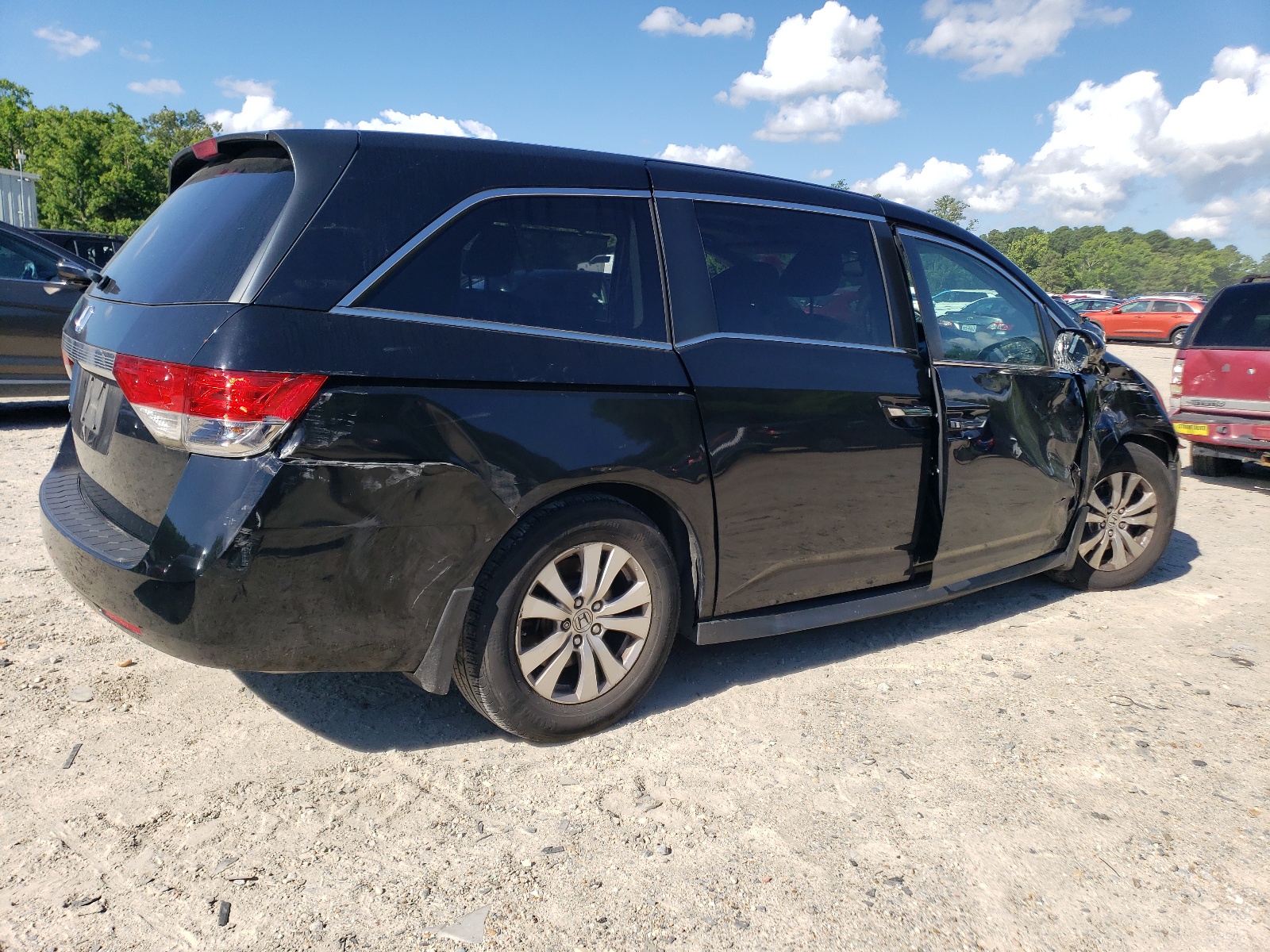 5FNRL5H60FB002992 2015 Honda Odyssey Exl