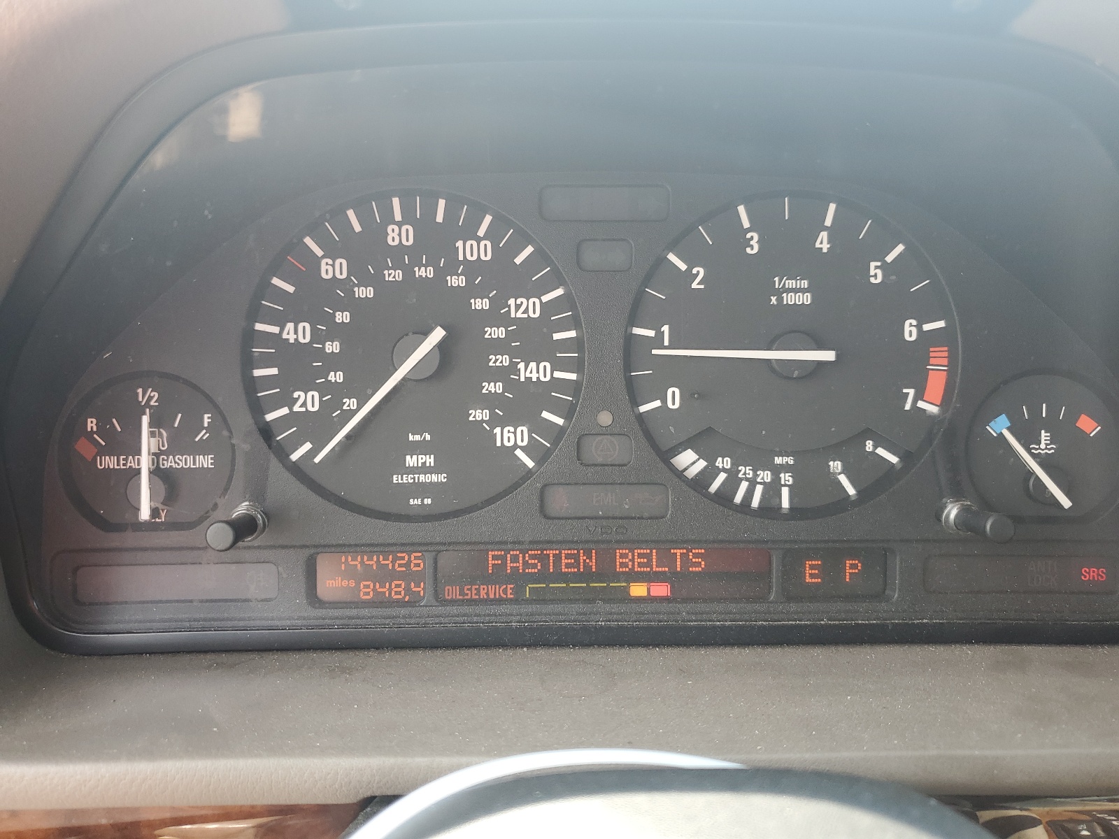 WBAHD6321SGK53987 1995 BMW 525 I Automatic