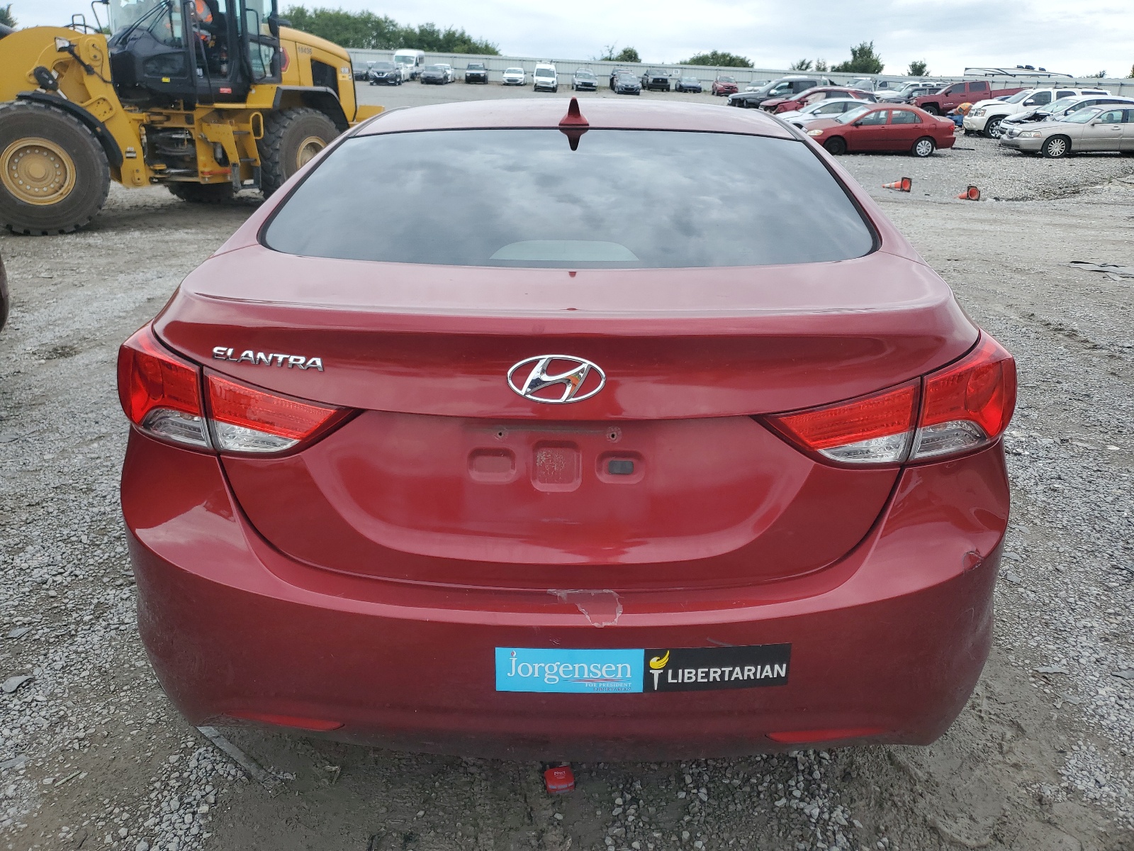 2013 Hyundai Elantra Gls vin: 5NPDH4AE4DH447189