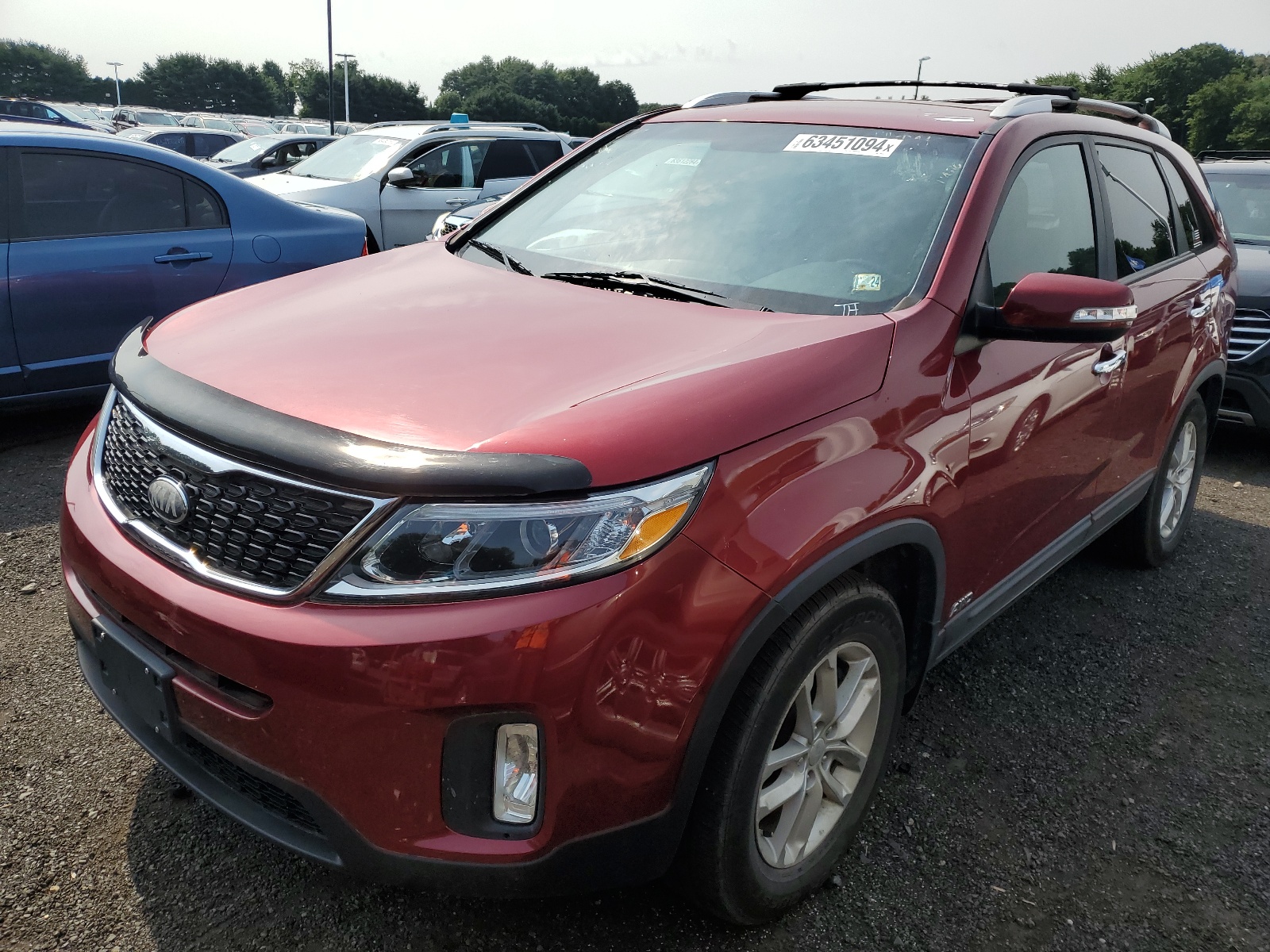 2014 Kia Sorento Lx vin: 5XYKTDA70EG450445