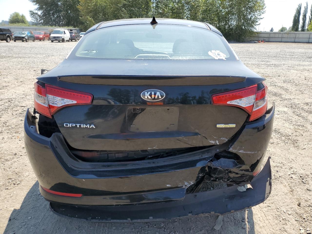 2012 Kia Optima Hybrid VIN: KNAGM4AD9C5027844 Lot: 64629624