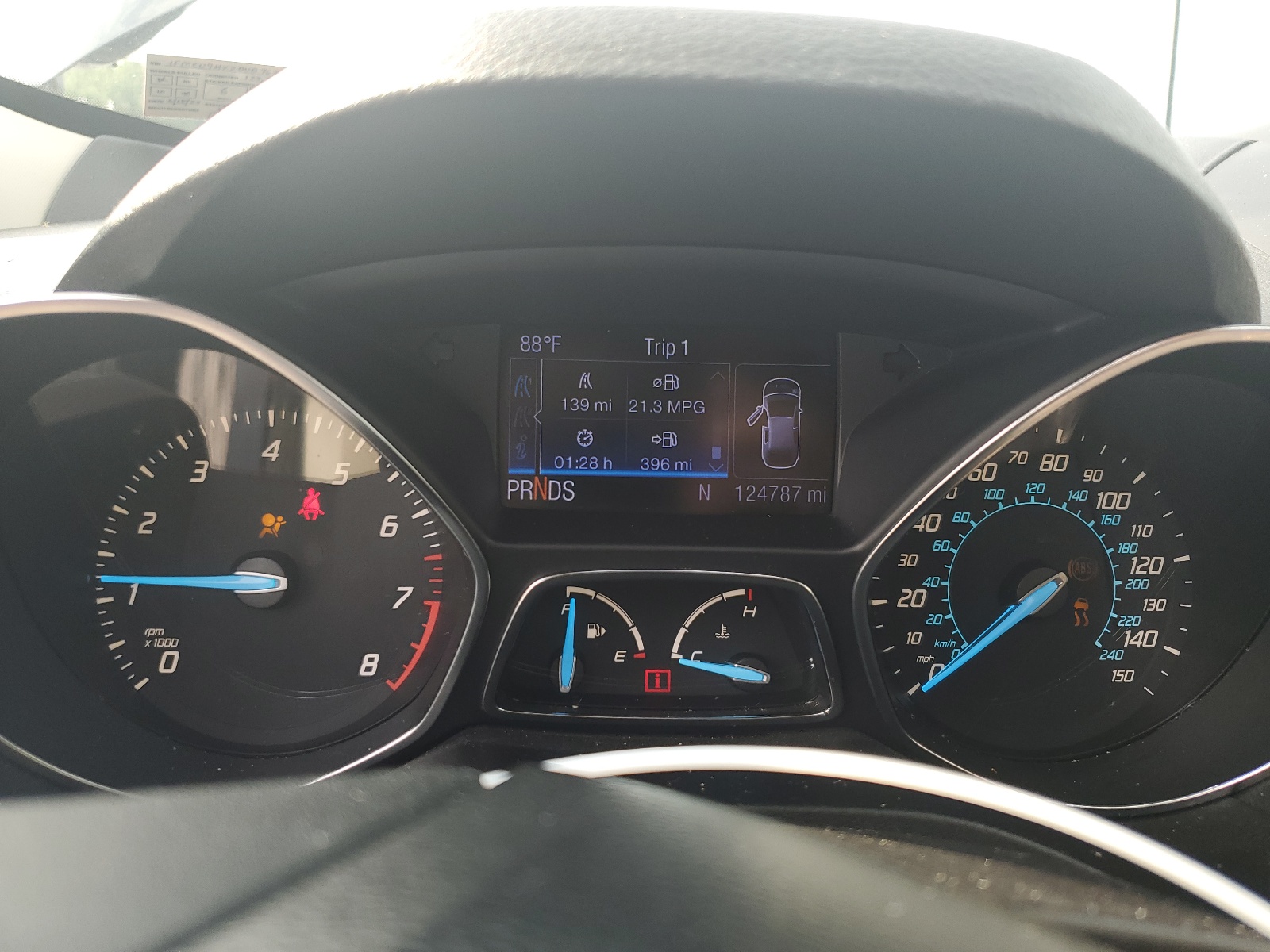 1FMCU9HX2DUB76341 2013 Ford Escape Sel