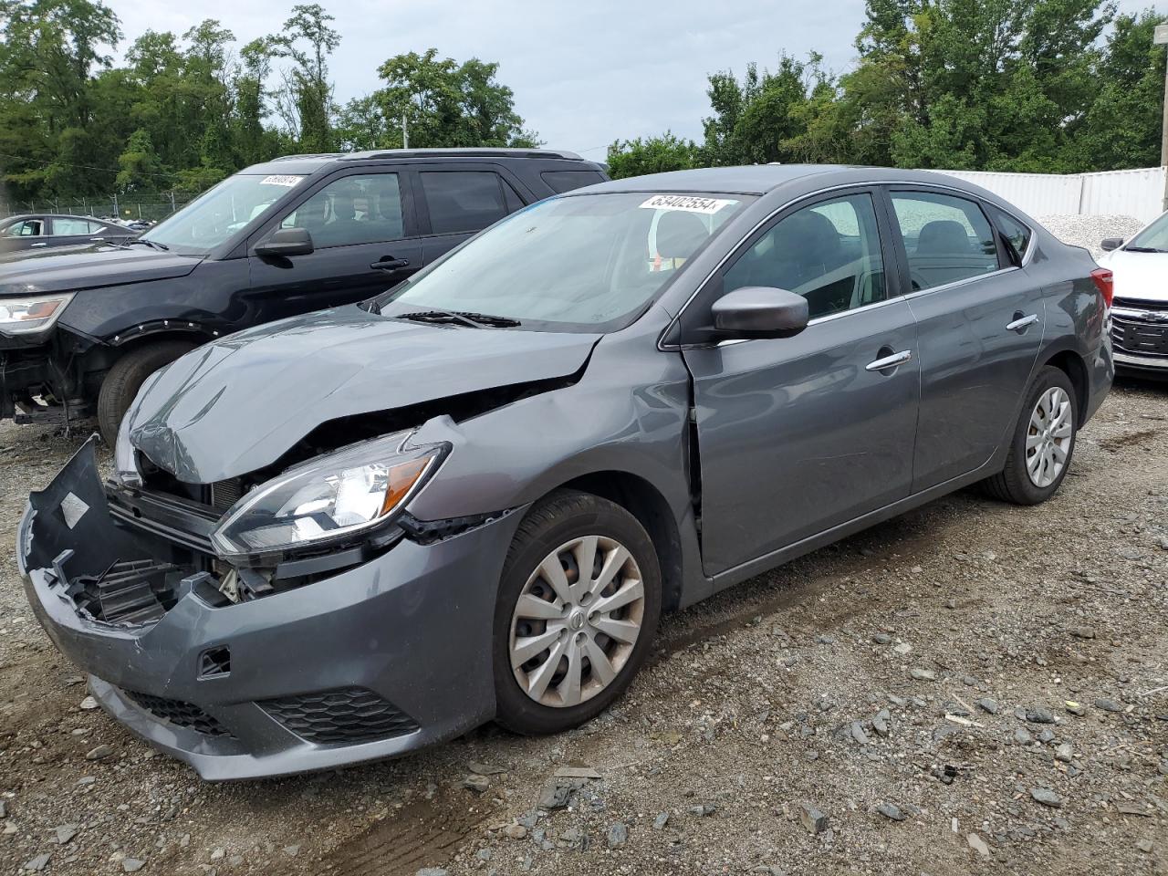 2017 Nissan Sentra S VIN: 3N1AB7AP2HY296355 Lot: 63402554