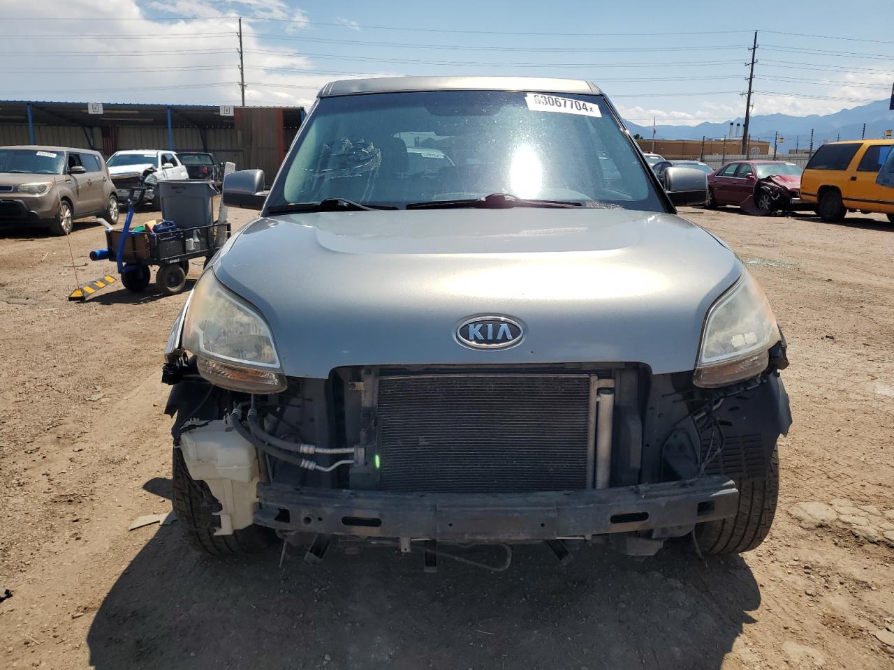 2011 Kia Soul + VIN: KNDJT2A20B7315950 Lot: 63067704