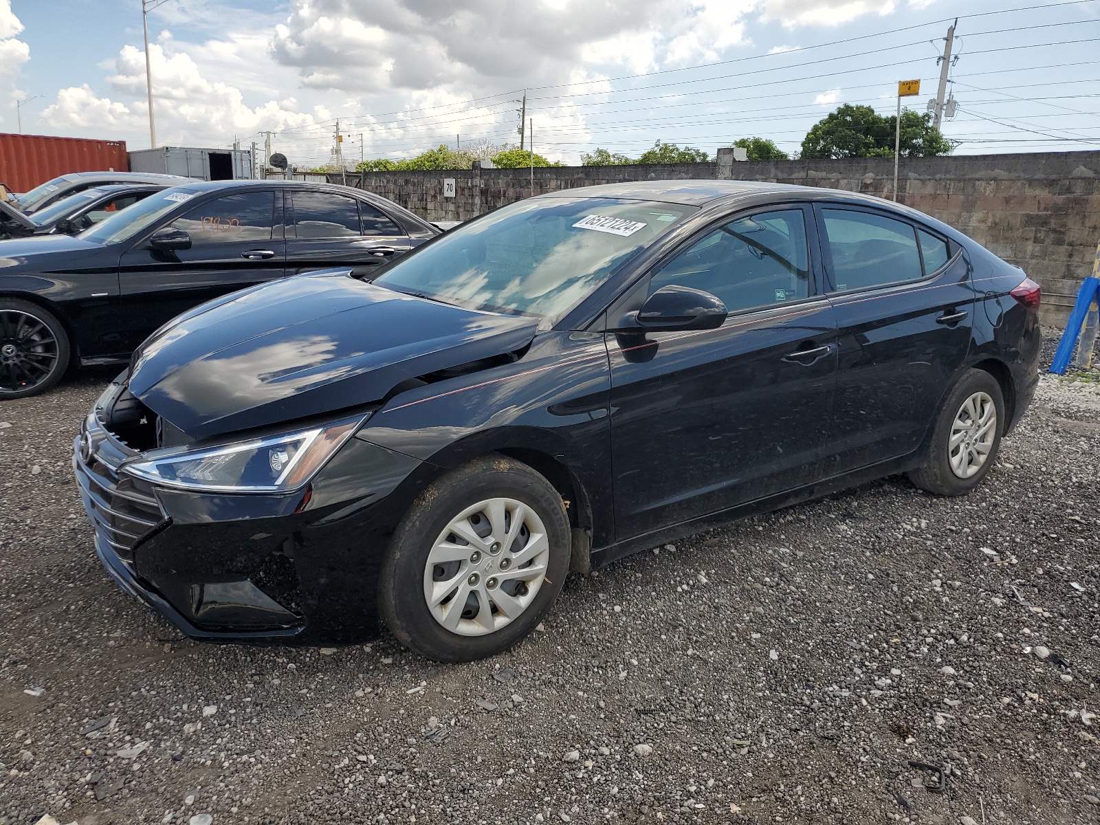 2020 Hyundai Elantra Se vin: 5NPD74LF9LH609129